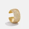 Lola 18K Gold Vermeil Ear Cuff - Gold/Pavé
