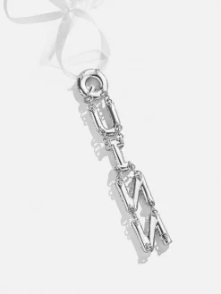 Love At Frost Sight Custom Ornament - Silver