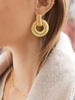 Marigold Earrings - Gold