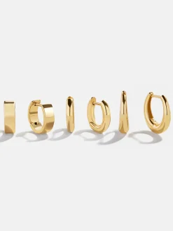 Maris Waterproof Earring Set - Gold