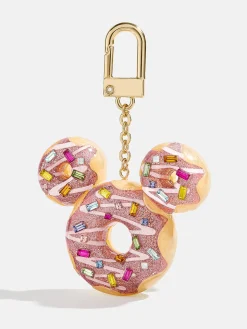 Mickey Mouse Disney Donut Bag Charm - Disney Pink Donut Bag Charm