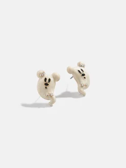 Mickey Mouse Disney Ghost Stud Earrings - Disney Ghost Stud Earrings