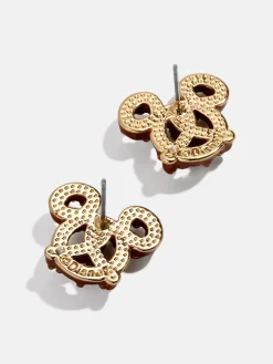 Mickey Mouse Disney Pretzel Earrings - Disney Pretzel Earring