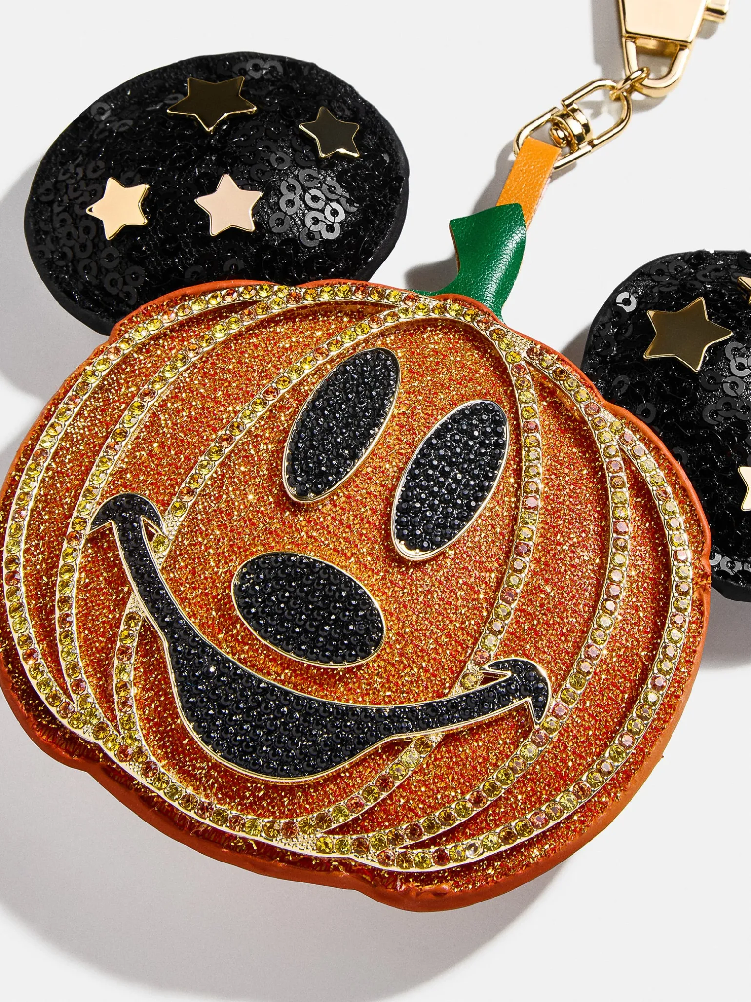 Mickey Mouse Disney Pumpkin Puff Bag Charm - Disney Pumpkin Puff Bag Charm