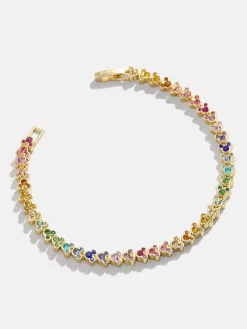 Mickey Mouse Disney Repeating Tennis Bracelet - Multi