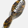 Mini Block Font Mini Custom Hair Brush - Tortoise/White