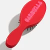 Mini Fine Line Custom Hair Brush - Red/Pink