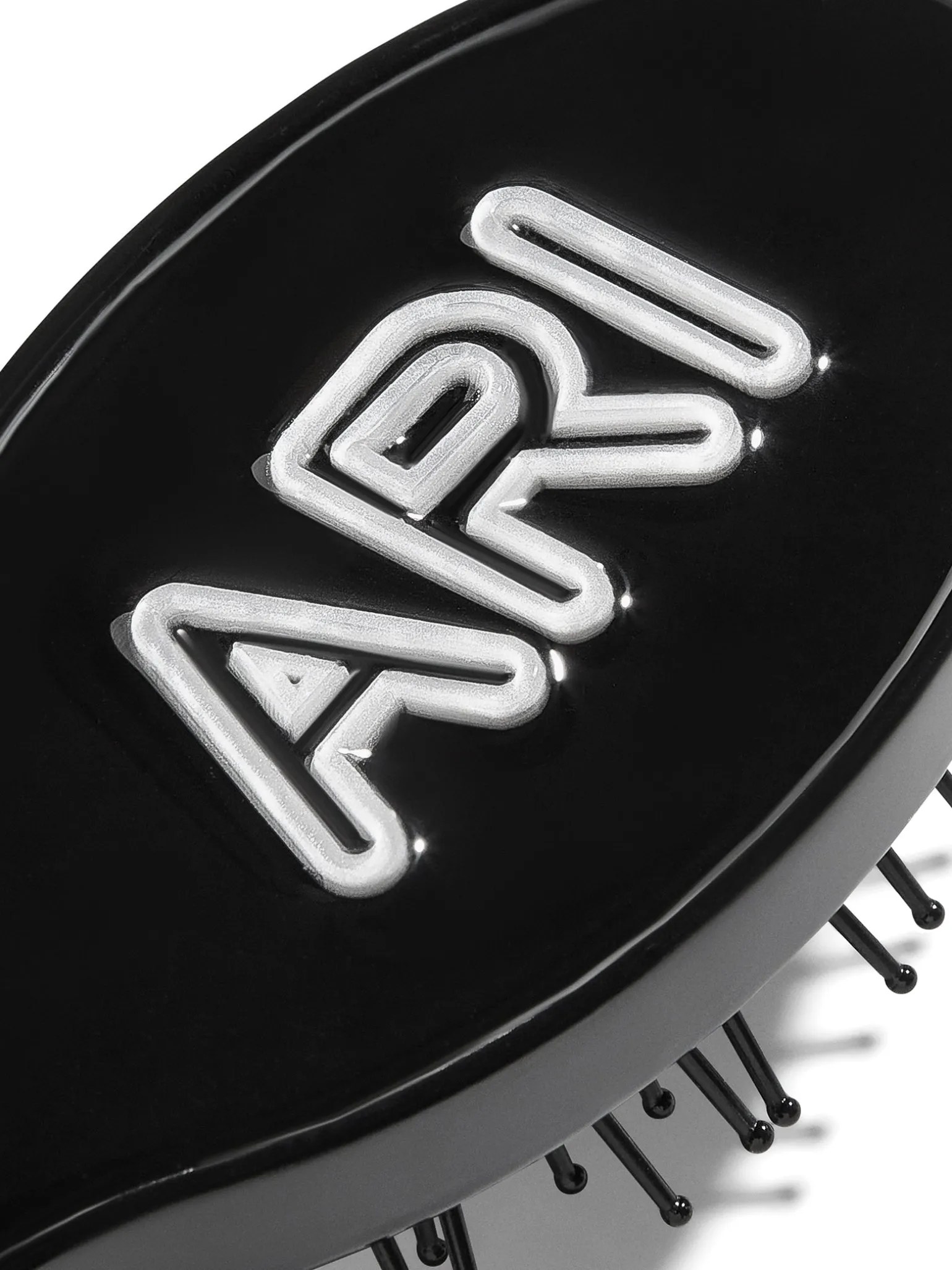 Mini Fine Line Custom Hair Brush - Black/White