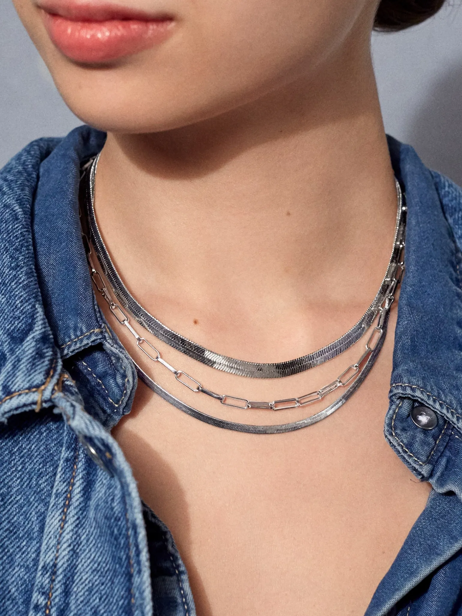 Mini Hera Necklace - Gold Plated Brass