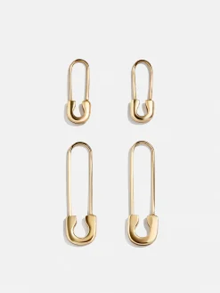 Mini Spillo 18K Gold Vermeil Earrings - S