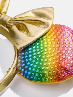 Minnie Mouse Disney Rainbow Ears Headband - Minnie Mouse Rainbow Ears