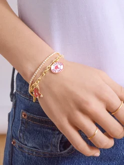 MLB Charm Bracelet - Boston Red Sox
