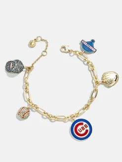 MLB Charm Bracelet - Chicago Cubs