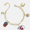 MLB Charm Bracelet - Cleveland Guardians