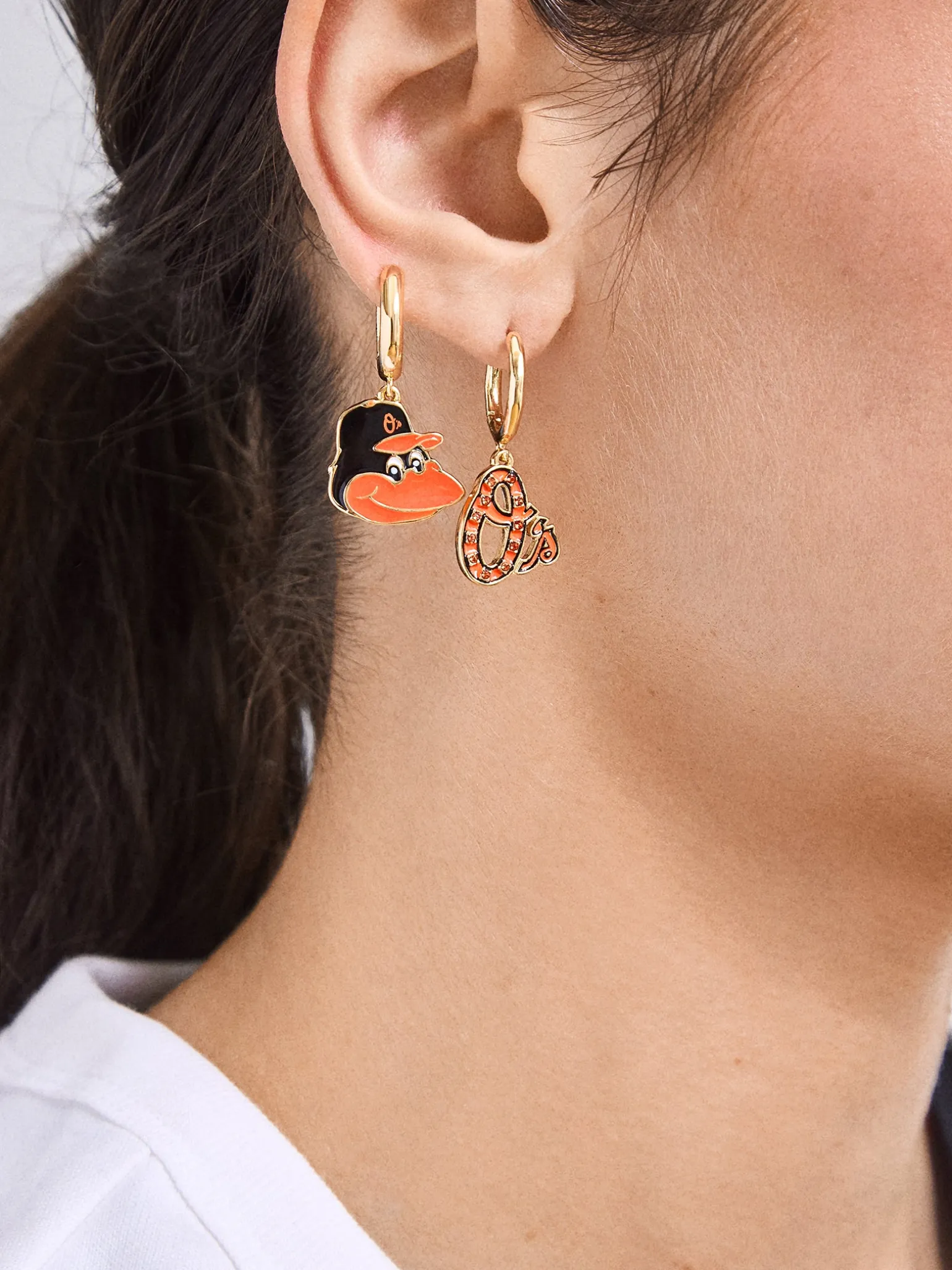 MLB Earring Set - Baltimore Orioles