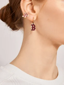 MLB Earring Set - Boston Red Sox