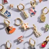 MLB Earring Set - New York Yankees