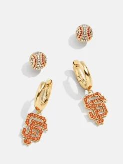MLB Earring Set - San Francisco Giants