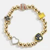 MLB Pisa Charm Bracelet - Milwaukee Brewers