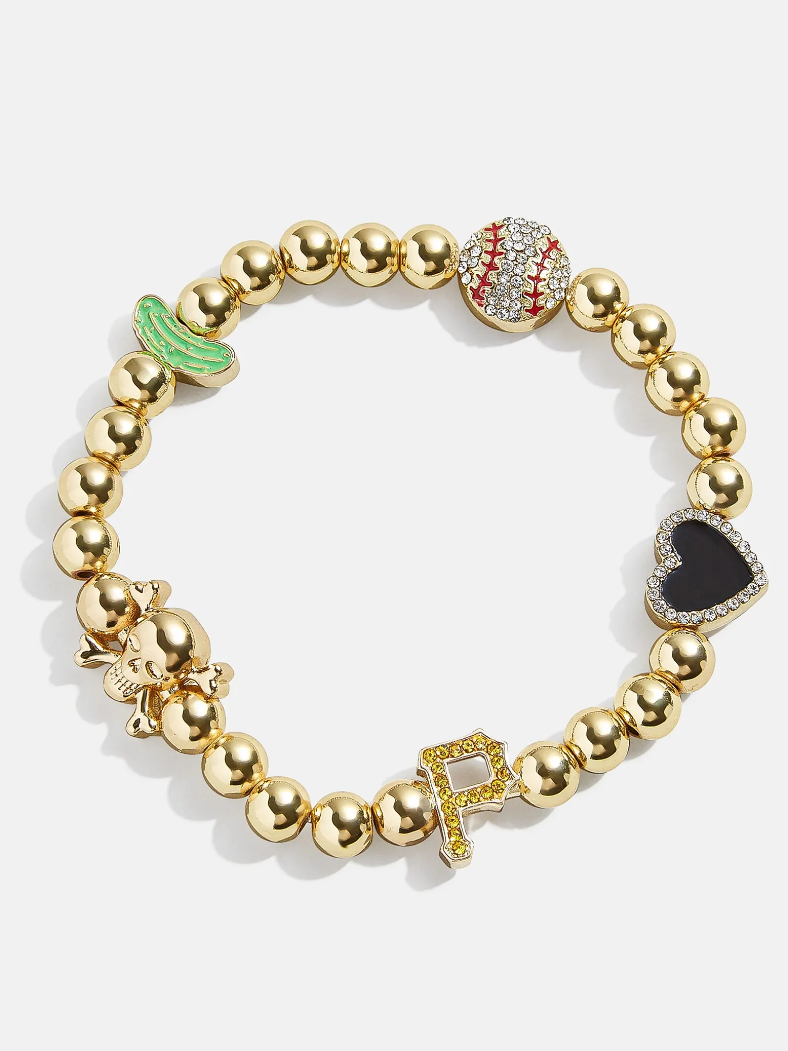 MLB Pisa Charm Bracelet - Pittsburgh Pirates