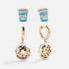 Morning Rush Earring Set - Bagel