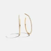 Niata 18K Gold Vermeil Earrings - 24MM
