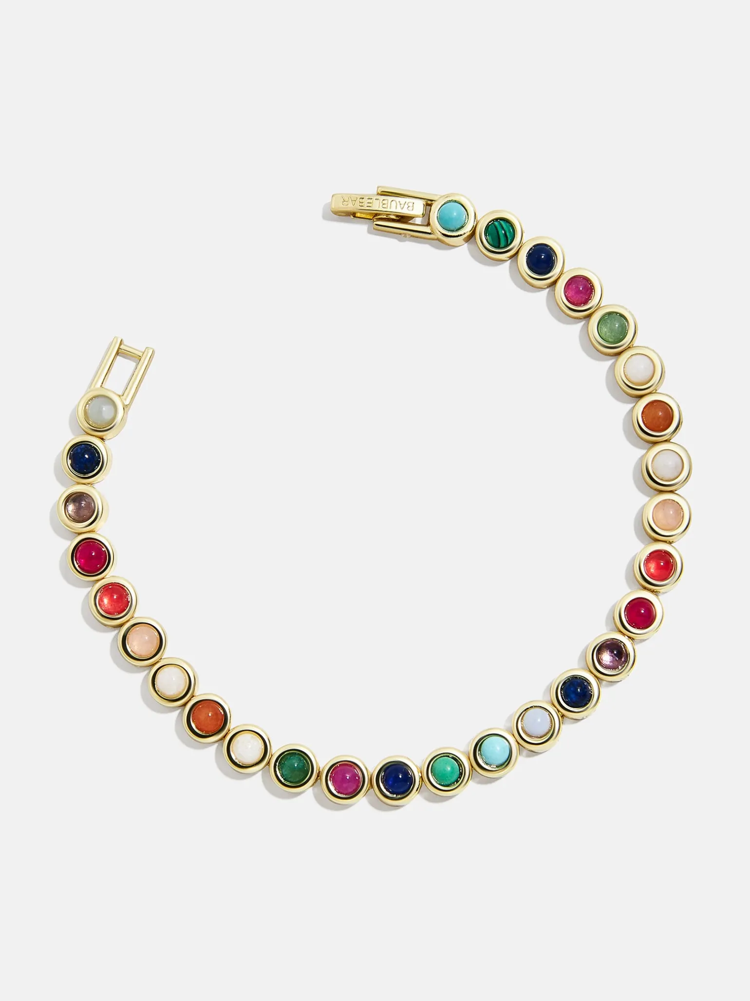 Nina Semi-Precious Bracelet - Gold/Multi