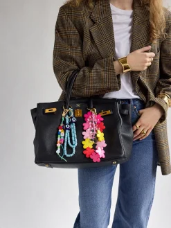 Ojo Bag Charm - Blue