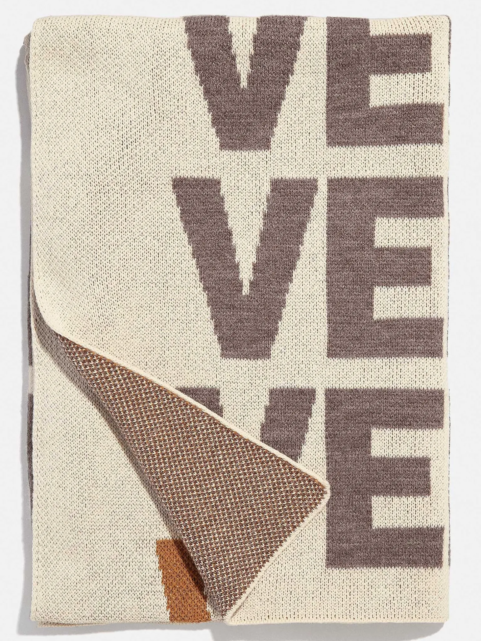 Ombre Name Custom Blanket - Beige/Brown
