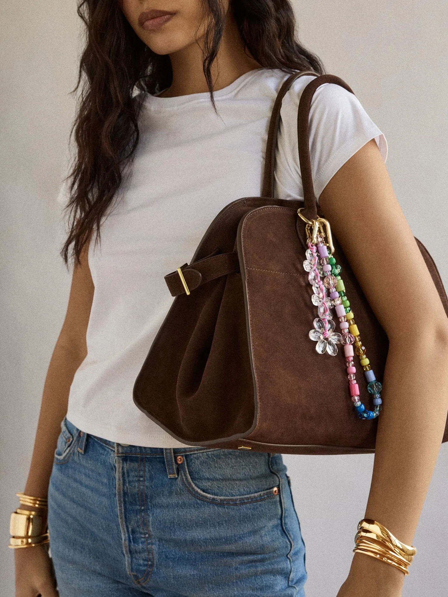 On The Bright Side Bag Charm - Multi