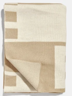 Opposites Attract Custom Blanket - Natural/Beige