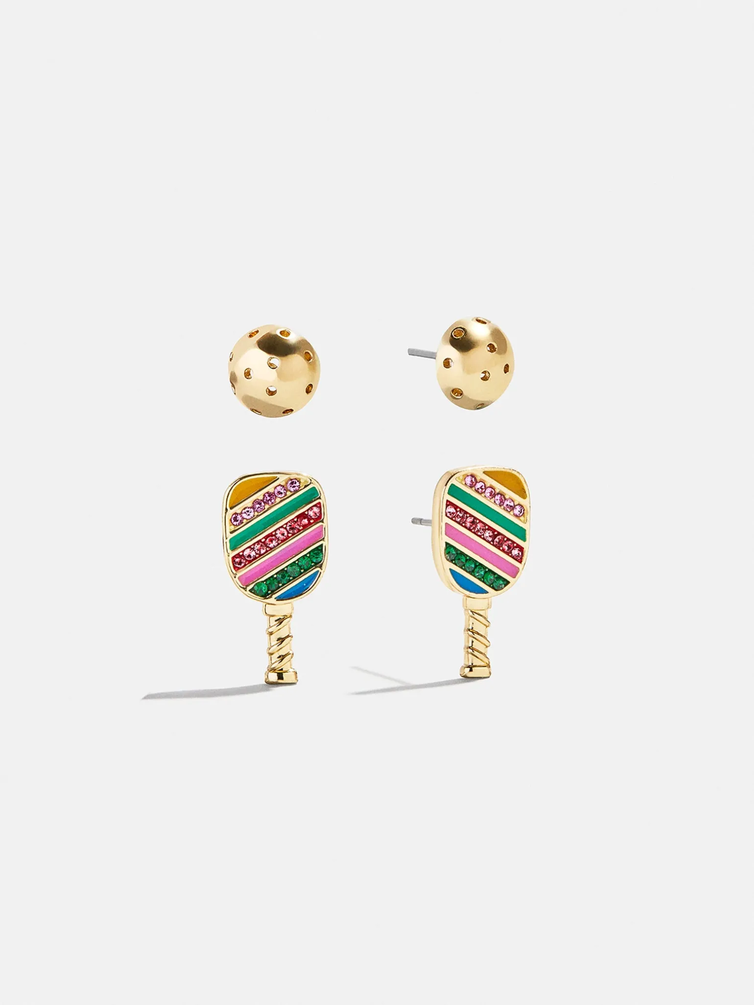 Paddles Up Earring Set - Pickleball