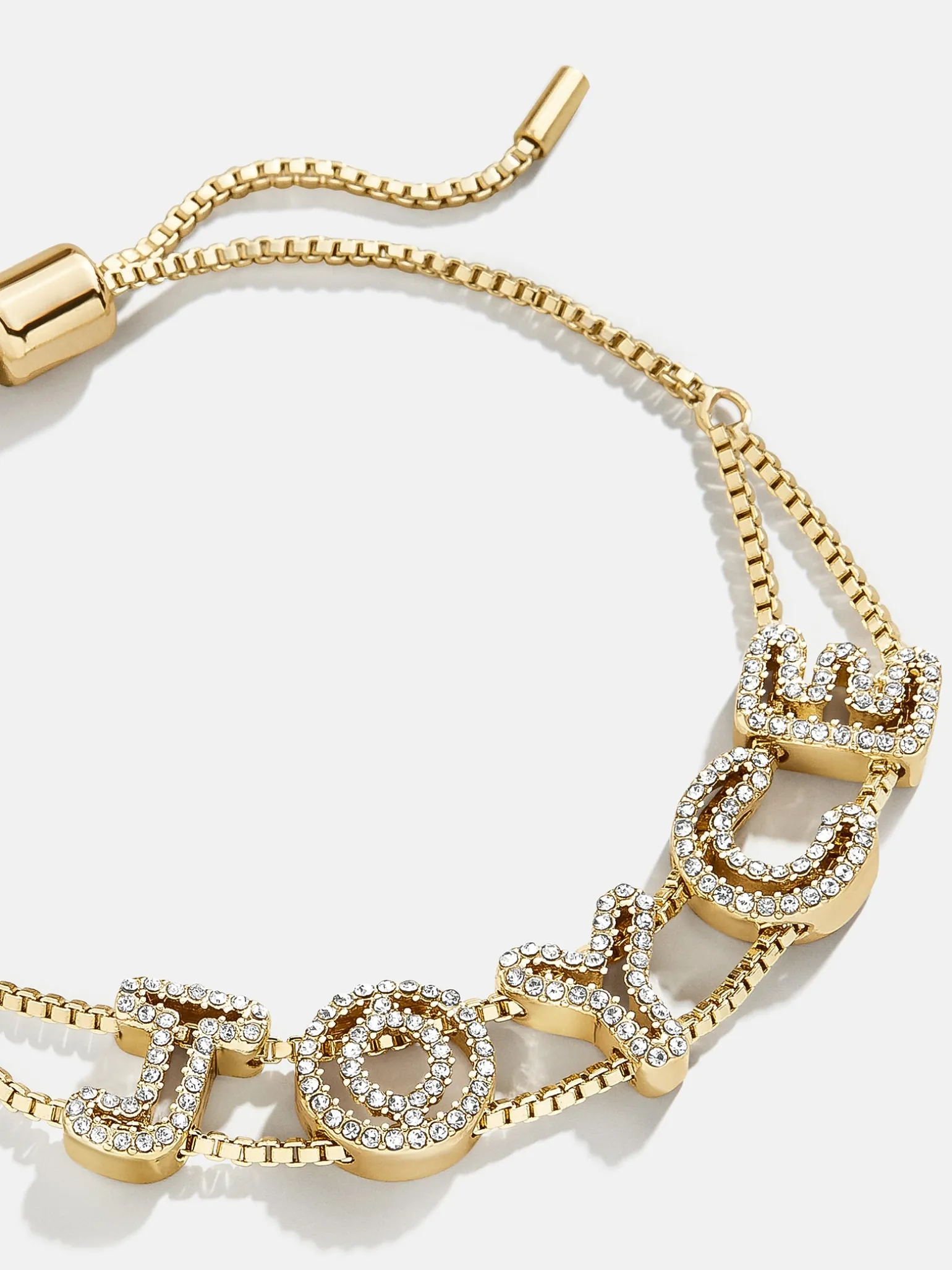 Pavé Slider Custom Bracelet - Negative Space Pavé