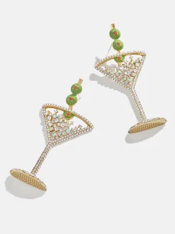 Pimento Memento Martini Earrings - Martini