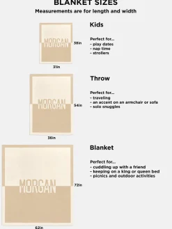 Ramble On Custom Blanket  - Tan / Pink