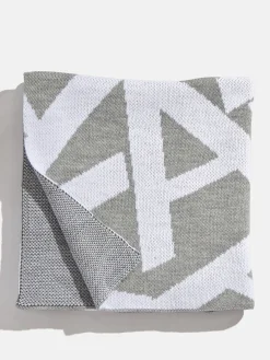 Ramble On Custom Blanket - Gray/White