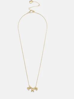 Retro Letter Custom Necklace - Retro Bubble Letter