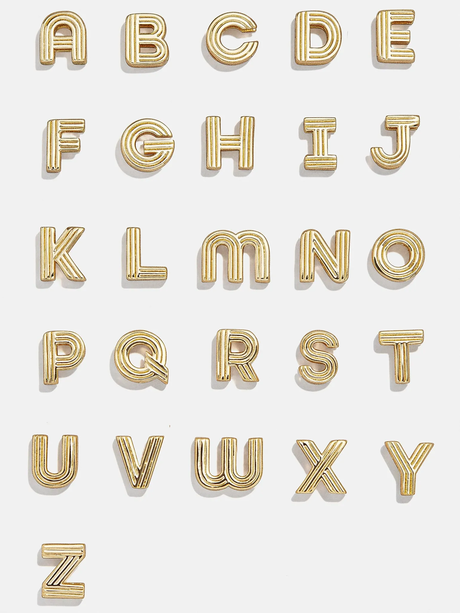 Retro Letter Custom Necklace - Retro Bubble Letter