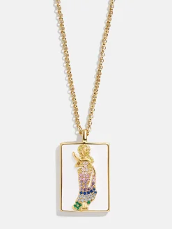 Reversible 18K Gold Vermeil Zodiac Pendant Necklace - Virgo