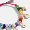 Riley Semi-Precious Charm Bracelet - Multi