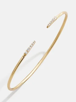 Rima 18K Gold Vermeil Cuff Bracelet - Smooth Gold
