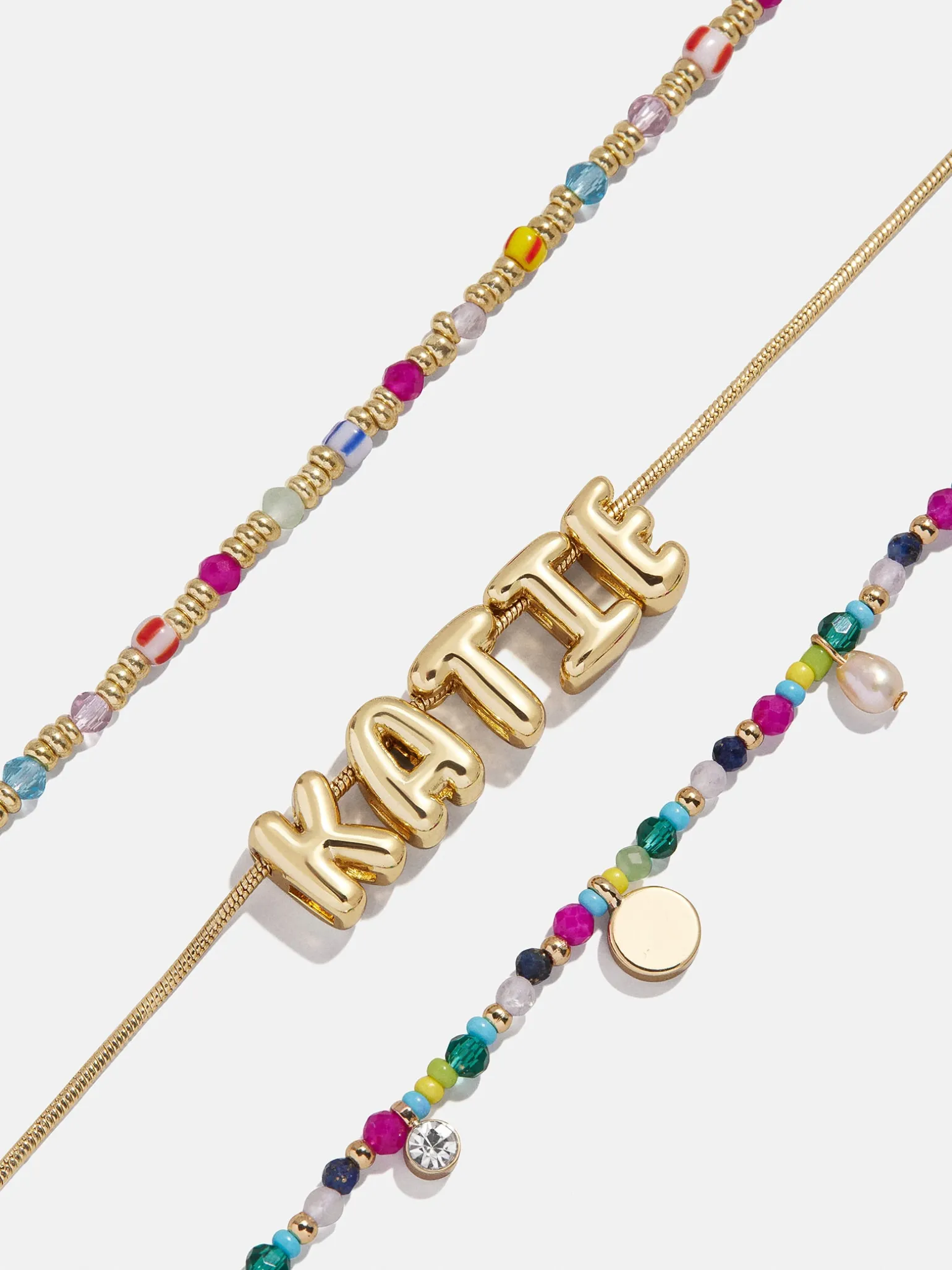 Rowan Semi-Precious Custom Layered Necklace - St. Tropez