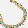 Rowan Semi-Precious Layered Bracelet - St. Tropez