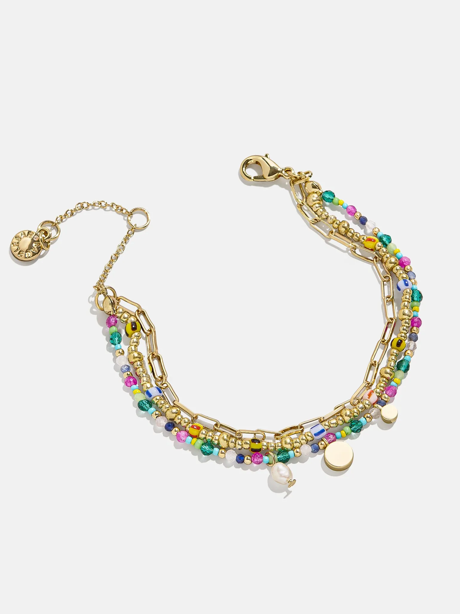 Rowan Semi-Precious Layered Bracelet - St. Tropez