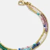 Rowan Semi-Precious Layered Bracelet - Capri