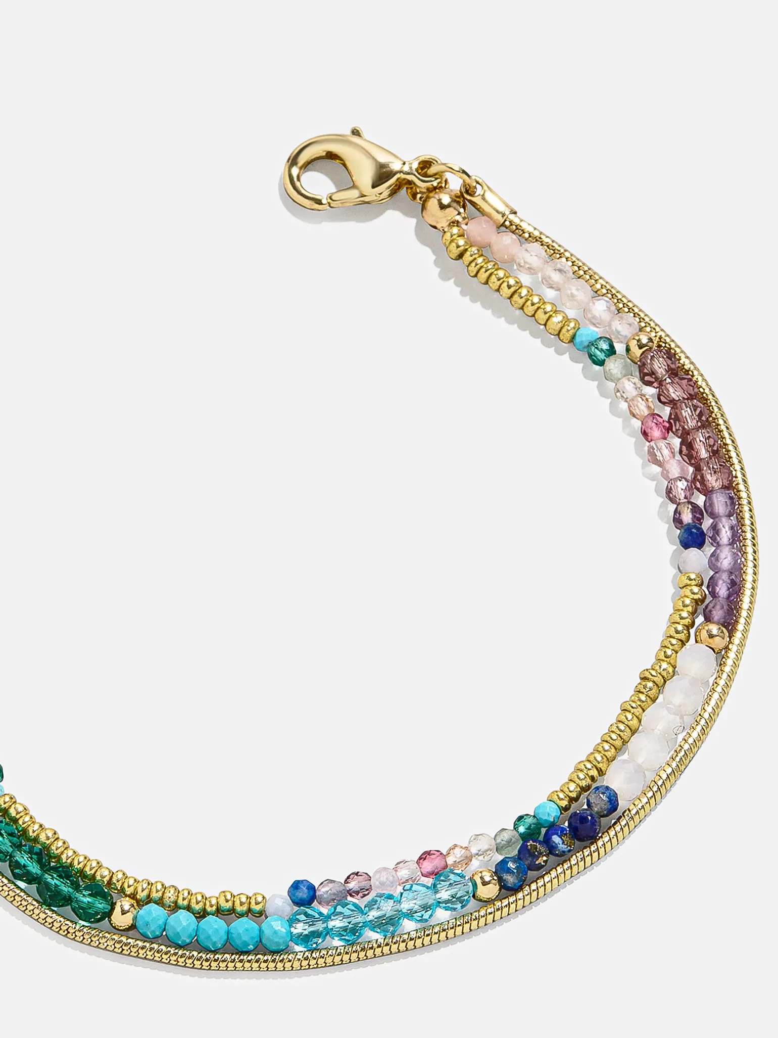 Rowan Semi-Precious Layered Bracelet - Capri