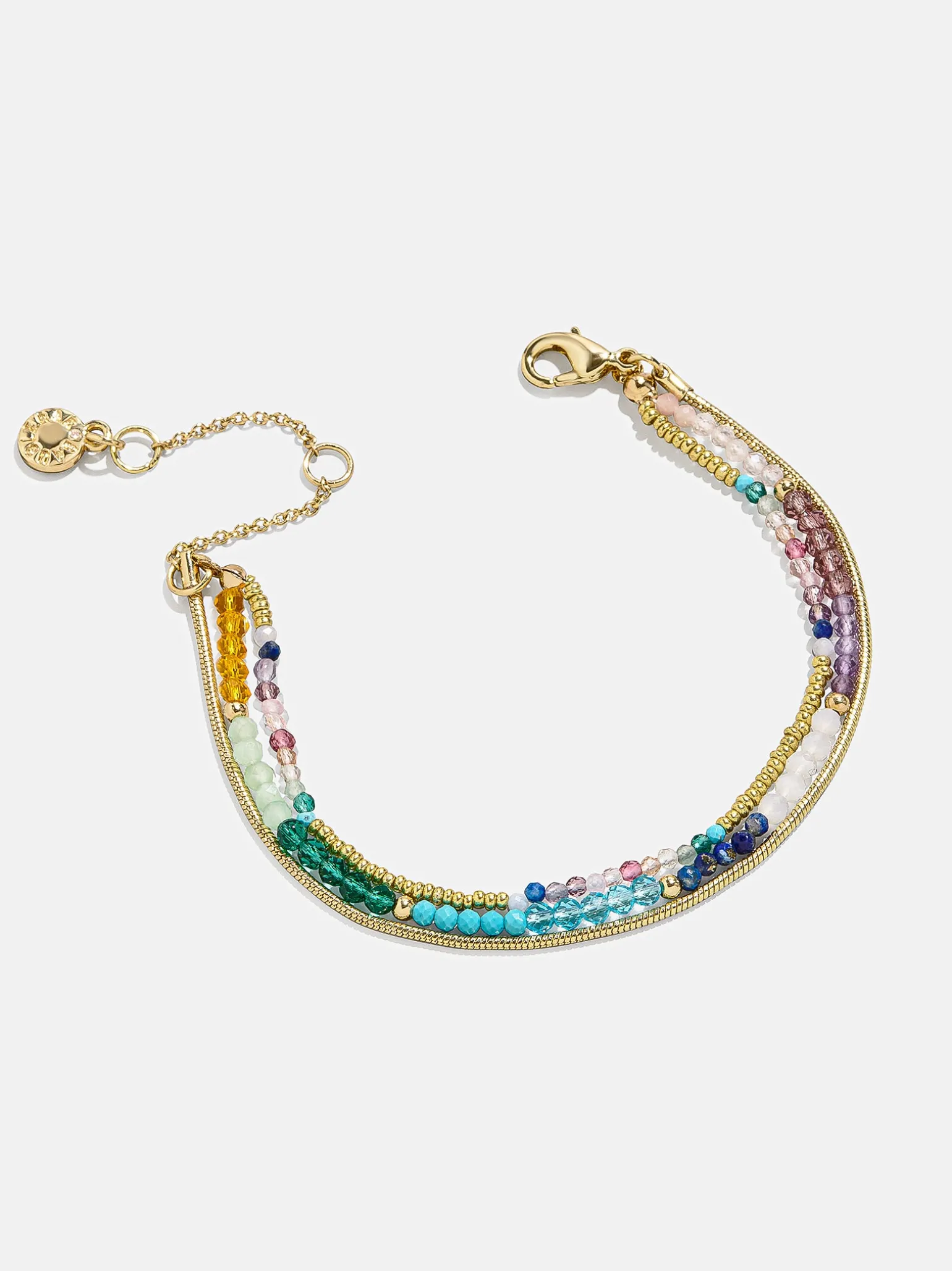Rowan Semi-Precious Layered Bracelet - Capri