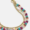 Rowan Semi-Precious Layered Bracelet - Mallorca