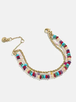 Rowan Semi-Precious Layered Bracelet - Mallorca