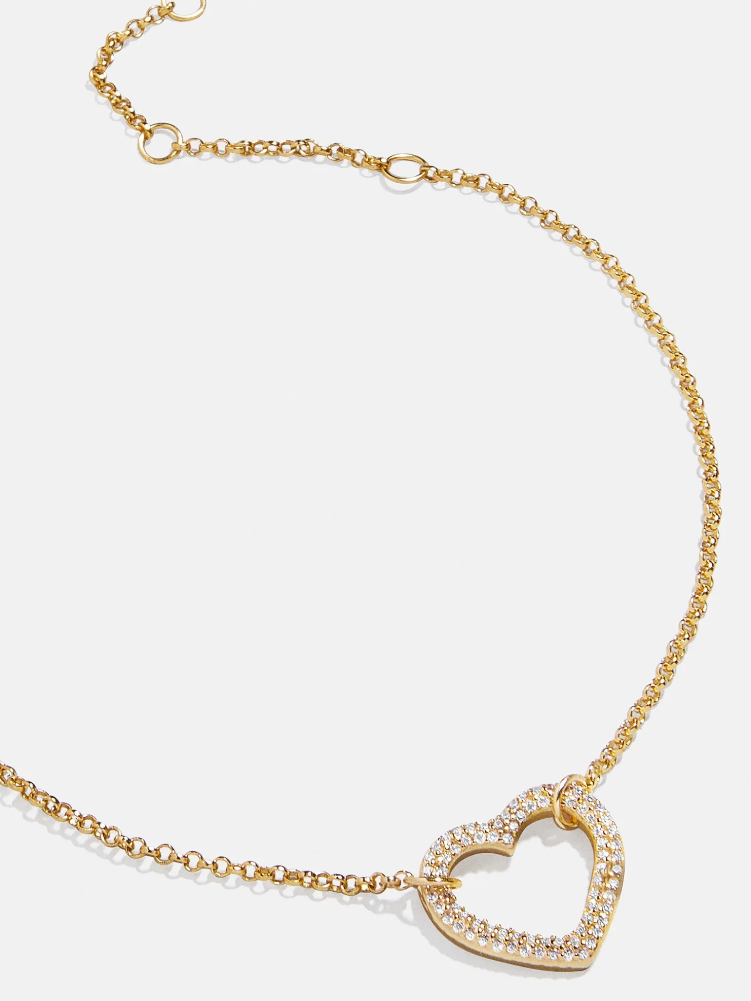 Sabrina 18K Gold Vermeil Motif Bracelet - Heart